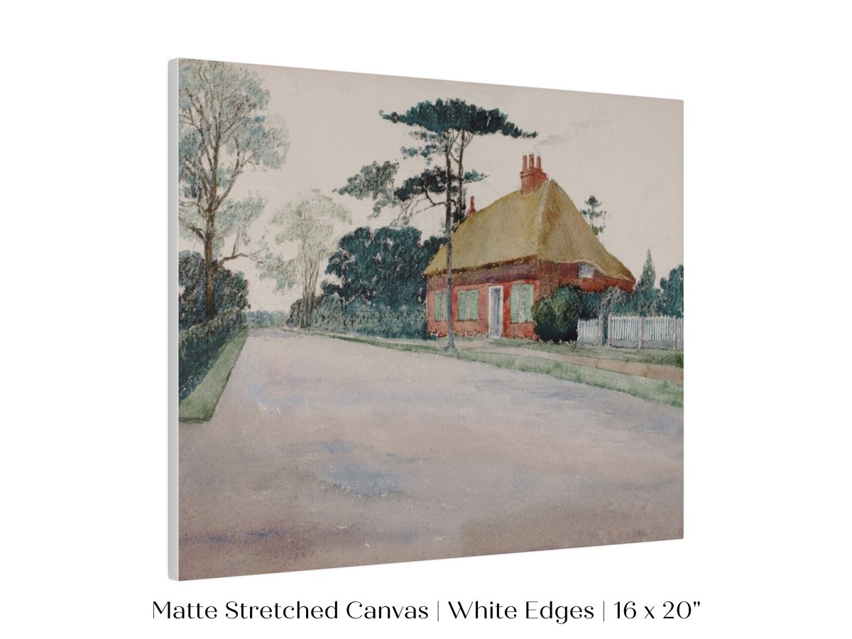 A Road in Dorset | P498 - Single Art Prints - Piccolo Fiore Prints