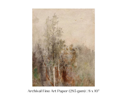 A Tree Study | P246 - Single Art Prints - Piccolo Fiore Prints
