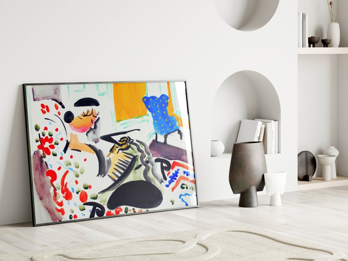 Abstract Interior | P591 - Single Art Prints - Piccolo Fiore Prints