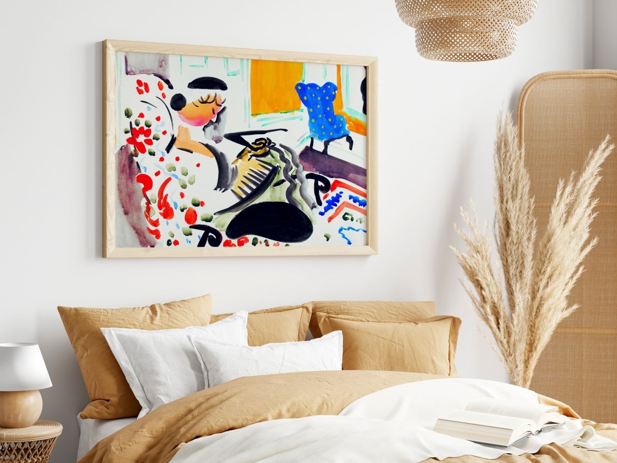 Abstract Interior | P591 - Single Art Prints - Piccolo Fiore Prints