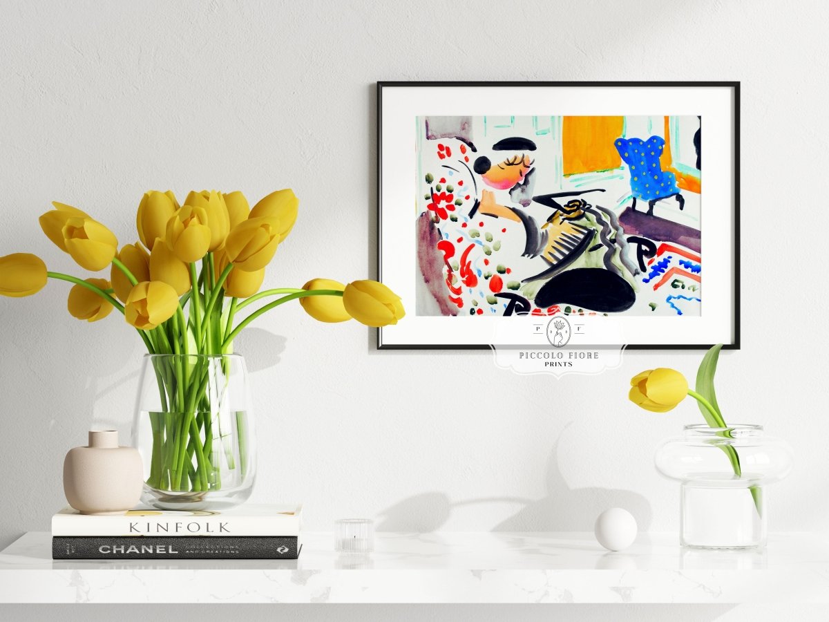 Abstract Interior | P591 - Single Art Prints - Piccolo Fiore Prints
