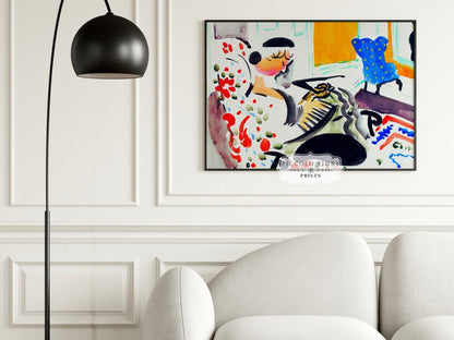 Abstract Interior | P591 - Single Art Prints - Piccolo Fiore Prints