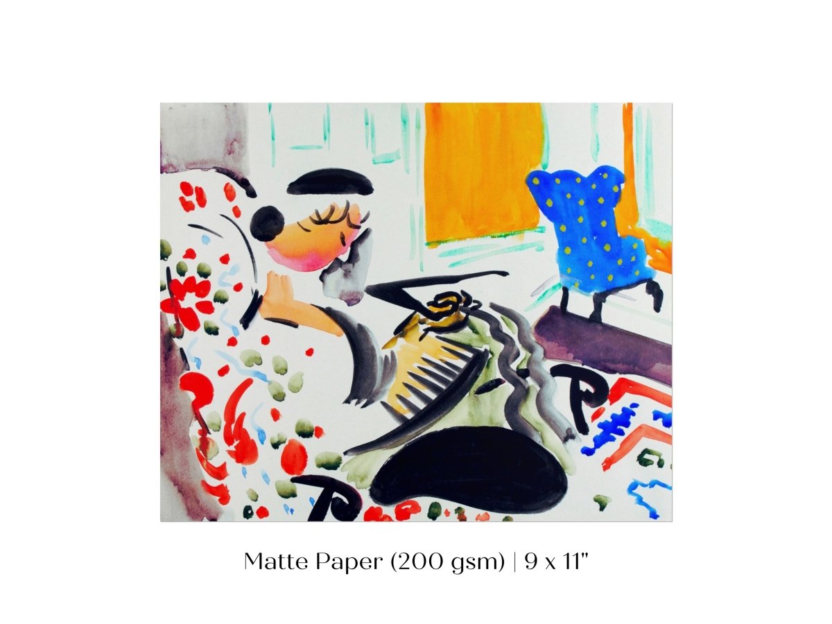 Abstract Interior | P591 - Single Art Prints - Piccolo Fiore Prints