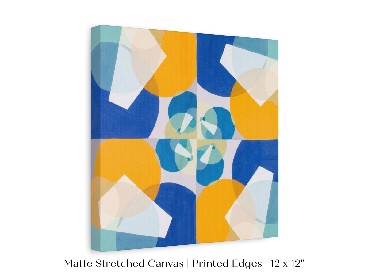 Abstract Squares | P354 - Single Square Art Prints - Piccolo Fiore Prints