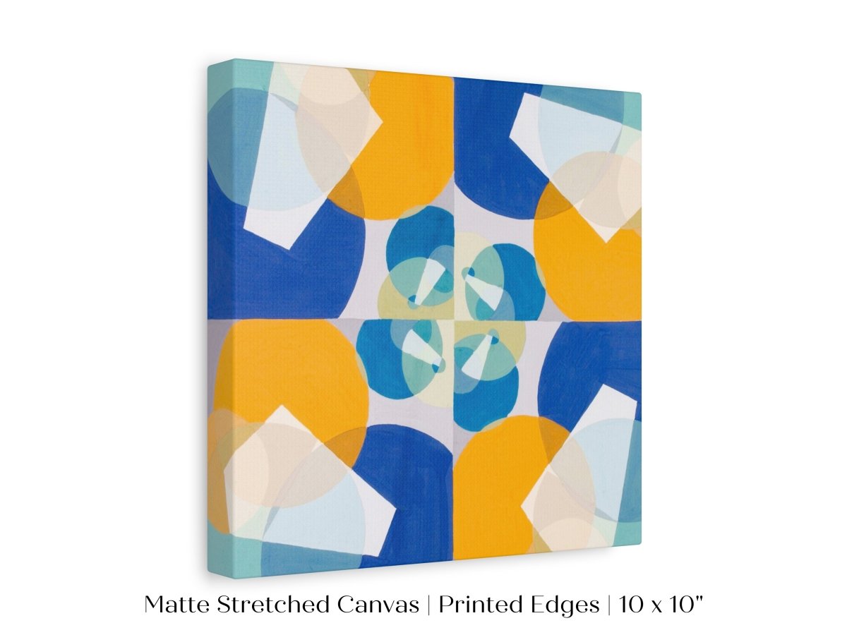 Abstract Squares | P354 - Single Square Art Prints - Piccolo Fiore Prints