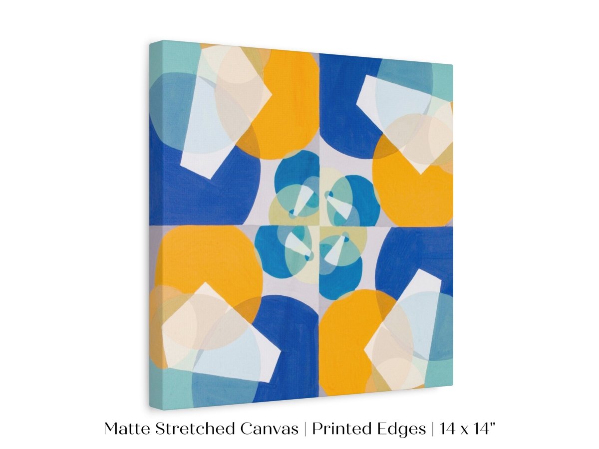 Abstract Squares | P354 - Single Square Art Prints - Piccolo Fiore Prints