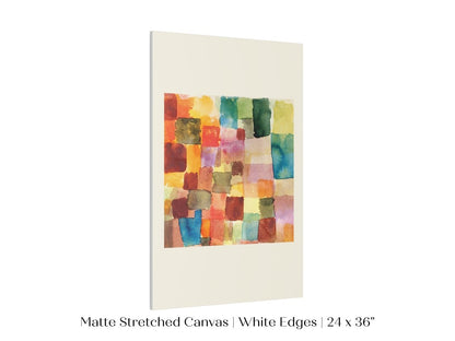 Abstract Watercolour Squares | Paul Klee | P31 - Single Art Prints - Piccolo Fiore Prints