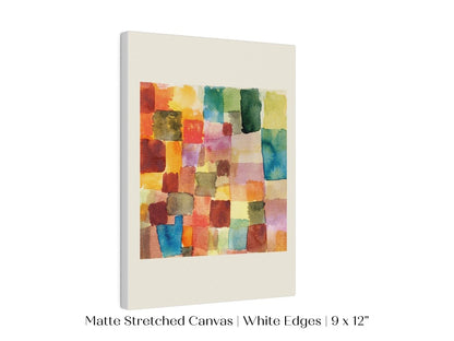 Abstract Watercolour Squares | Paul Klee | P31 - Single Art Prints - Piccolo Fiore Prints