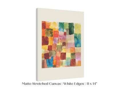 Abstract Watercolour Squares | Paul Klee | P31 - Single Art Prints - Piccolo Fiore Prints