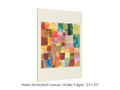Abstract Watercolour Squares | Paul Klee | P31 - Single Art Prints - Piccolo Fiore Prints