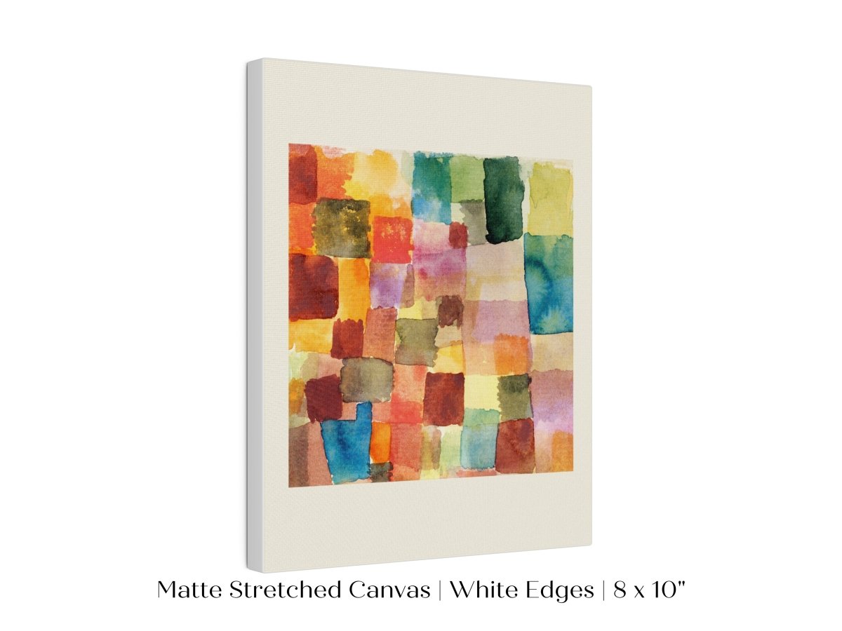 Abstract Watercolour Squares | Paul Klee | P31 - Single Art Prints - Piccolo Fiore Prints
