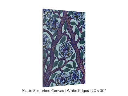 Art Deco Oriental Stencil Print | P210 - Single Art Prints - Piccolo Fiore Prints