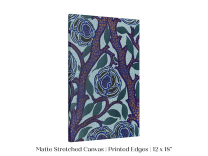 Art Deco Oriental Stencil Print | P210 - Single Art Prints - Piccolo Fiore Prints