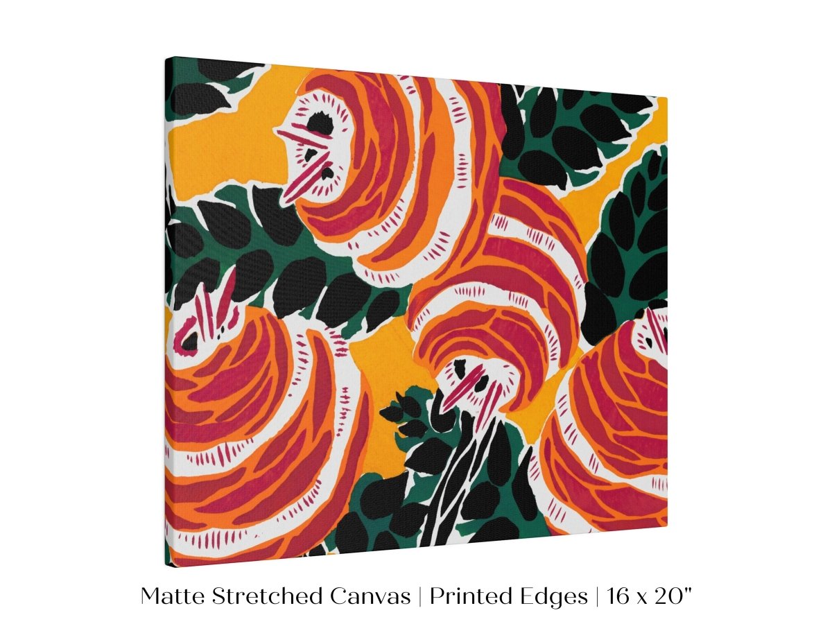 Art Nouveau Floral Stencil Print | Emile - Alain Séguy | P236 - Single Art Prints - Piccolo Fiore Prints