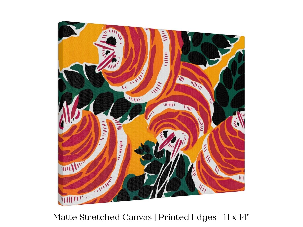 Art Nouveau Floral Stencil Print | Emile - Alain Séguy | P236 - Single Art Prints - Piccolo Fiore Prints