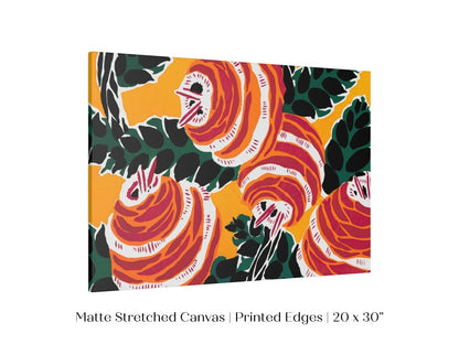Art Nouveau Floral Stencil Print | Emile - Alain Séguy | P236 - Single Art Prints - Piccolo Fiore Prints