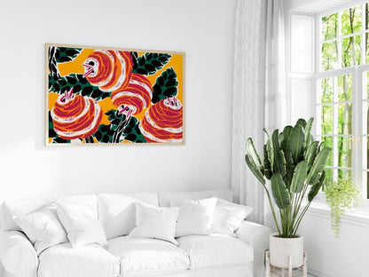 Art Nouveau Floral Stencil Print | Emile - Alain Séguy | P236 - Single Art Prints - Piccolo Fiore Prints
