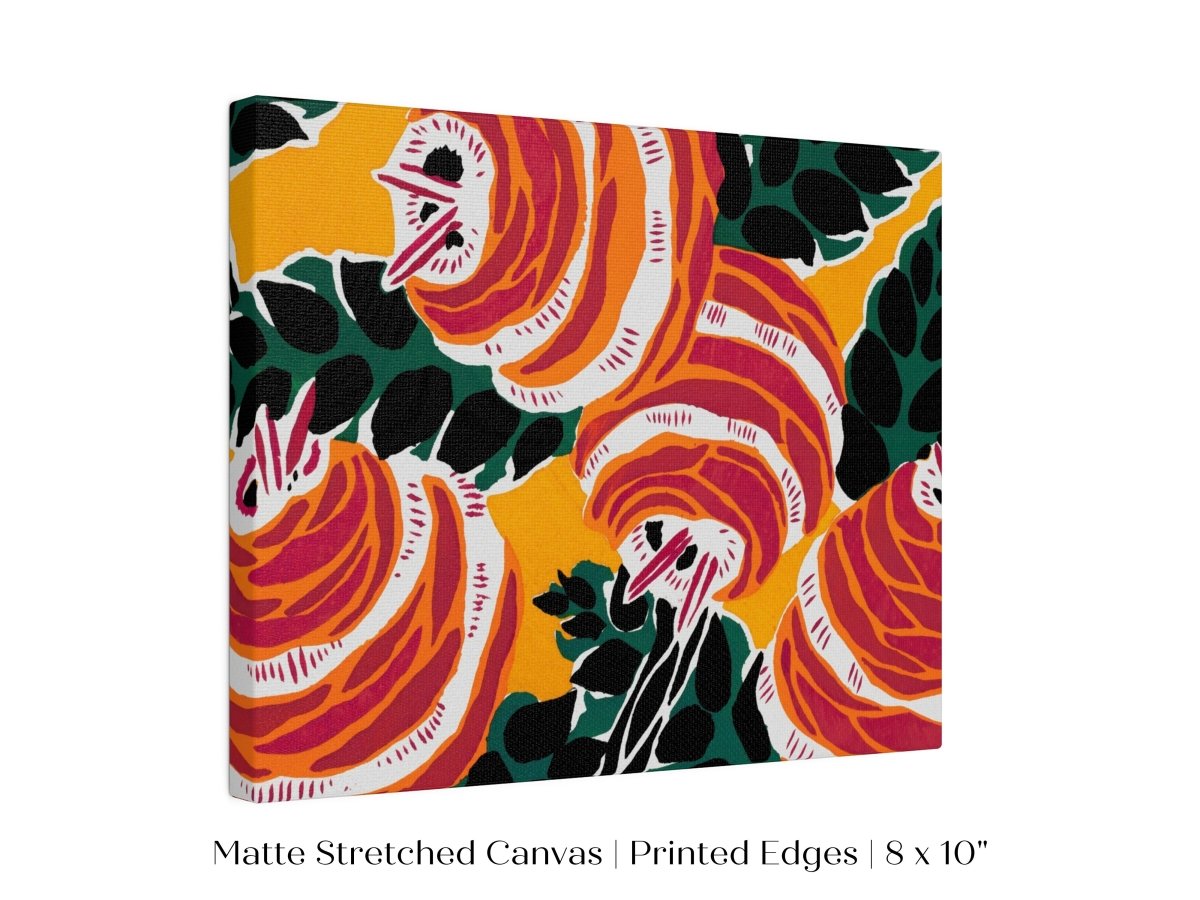 Art Nouveau Floral Stencil Print | Emile - Alain Séguy | P236 - Single Art Prints - Piccolo Fiore Prints