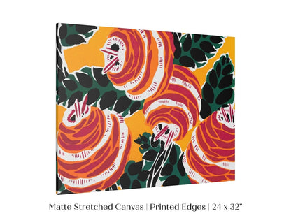 Art Nouveau Floral Stencil Print | Emile - Alain Séguy | P236 - Single Art Prints - Piccolo Fiore Prints