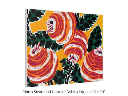 Art Nouveau Floral Stencil Print | Emile - Alain Séguy | P236 - Single Art Prints - Piccolo Fiore Prints