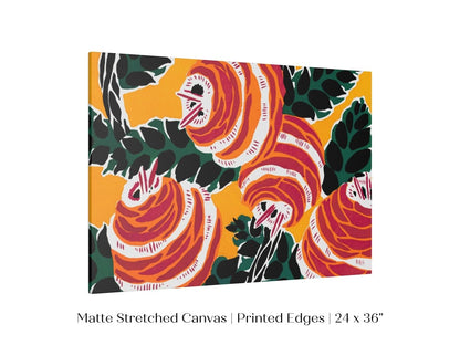 Art Nouveau Floral Stencil Print | Emile - Alain Séguy | P236 - Single Art Prints - Piccolo Fiore Prints