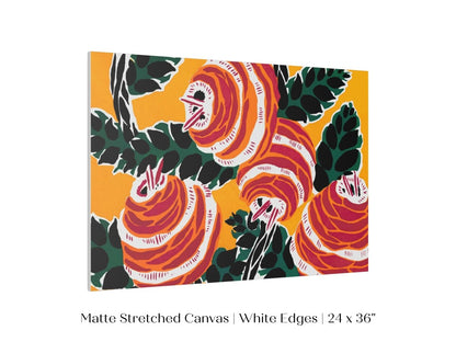 Art Nouveau Floral Stencil Print | Emile - Alain Séguy | P236 - Single Art Prints - Piccolo Fiore Prints