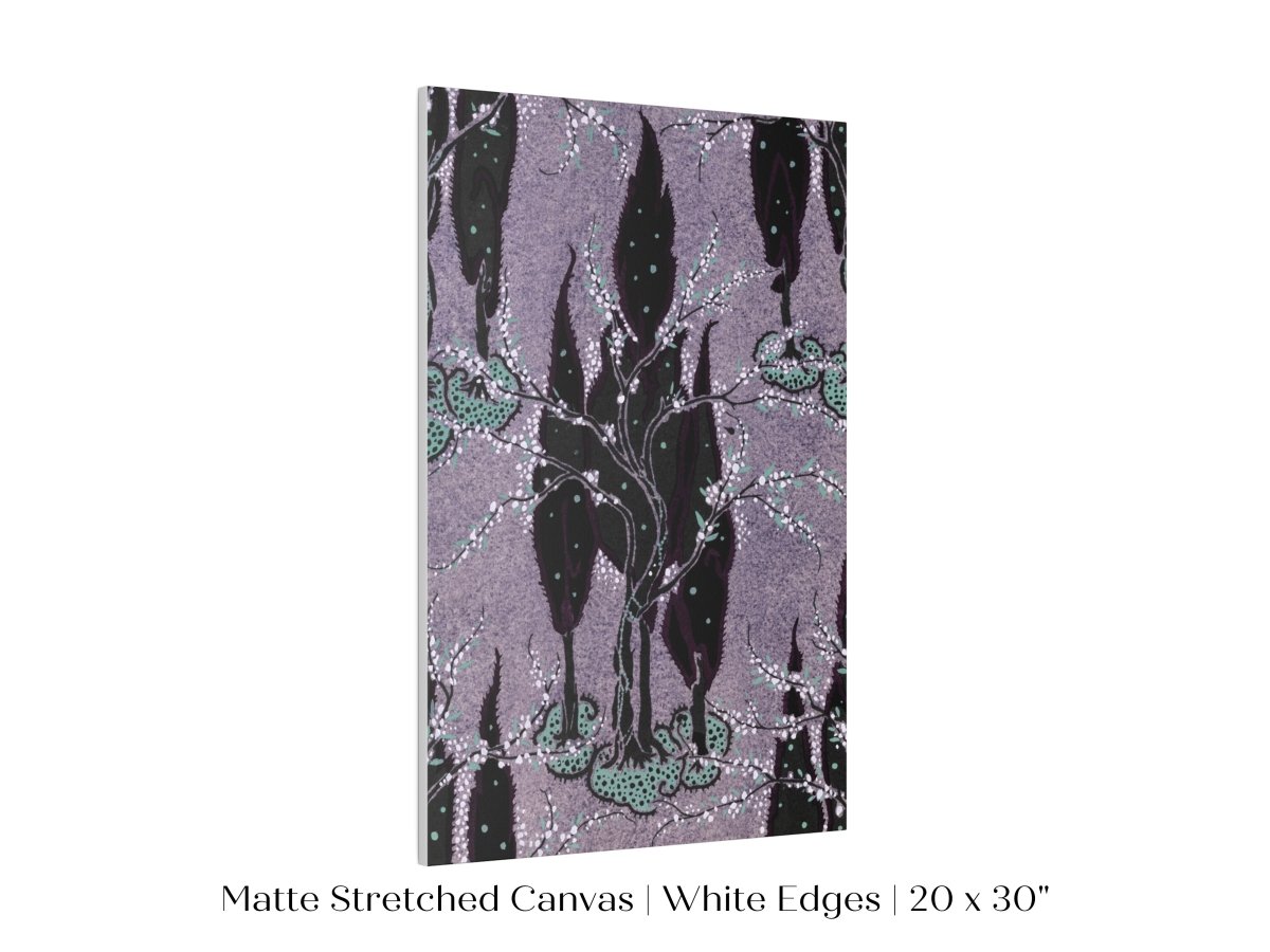 Art Nouveau Oriental Style Pattern | P278 - Single Art Prints - Piccolo Fiore Prints