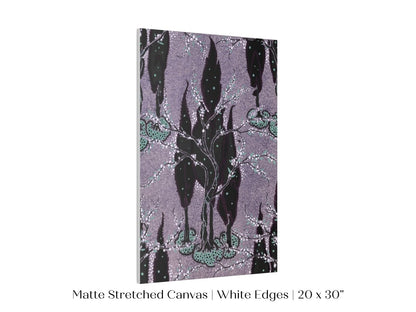 Art Nouveau Oriental Style Pattern | P278 - Single Art Prints - Piccolo Fiore Prints