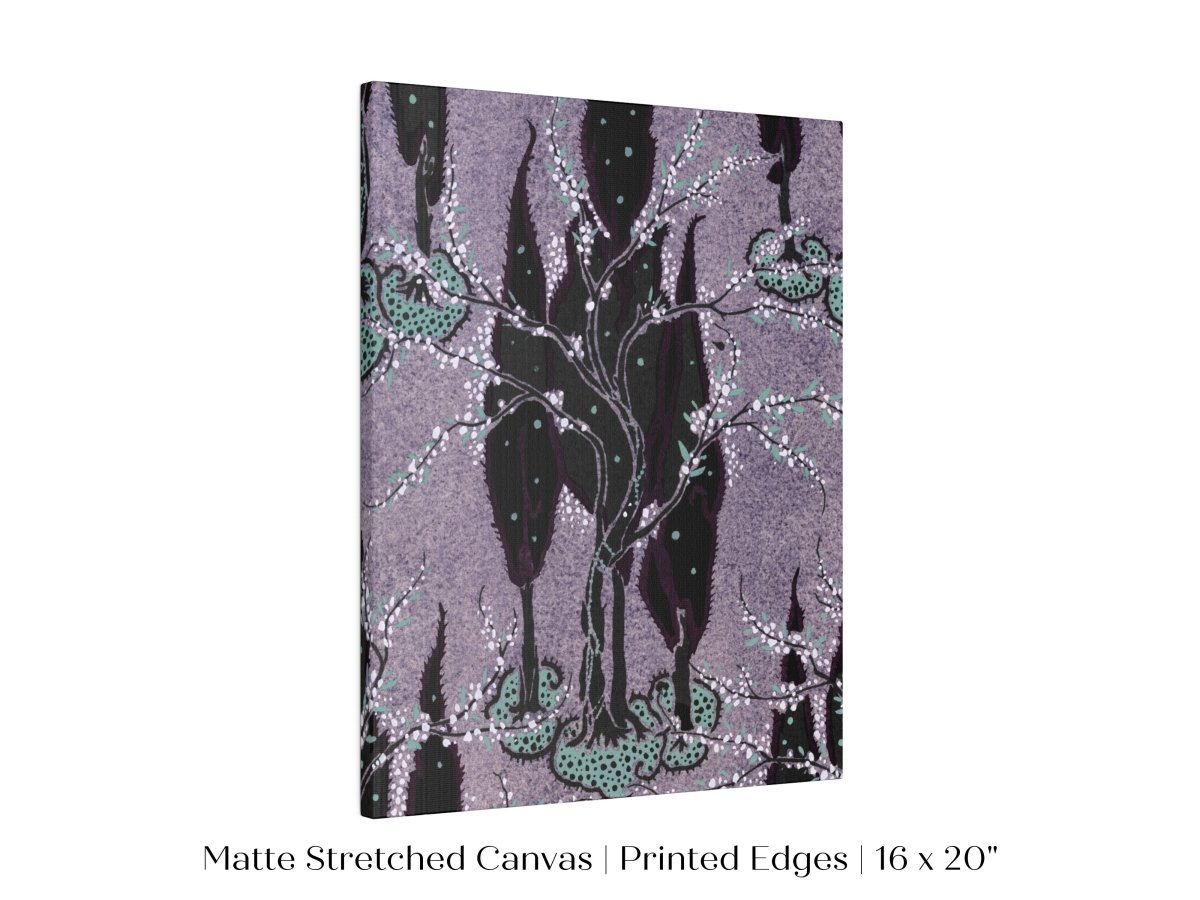 Art Nouveau Oriental Style Pattern | P278 - Single Art Prints - Piccolo Fiore Prints