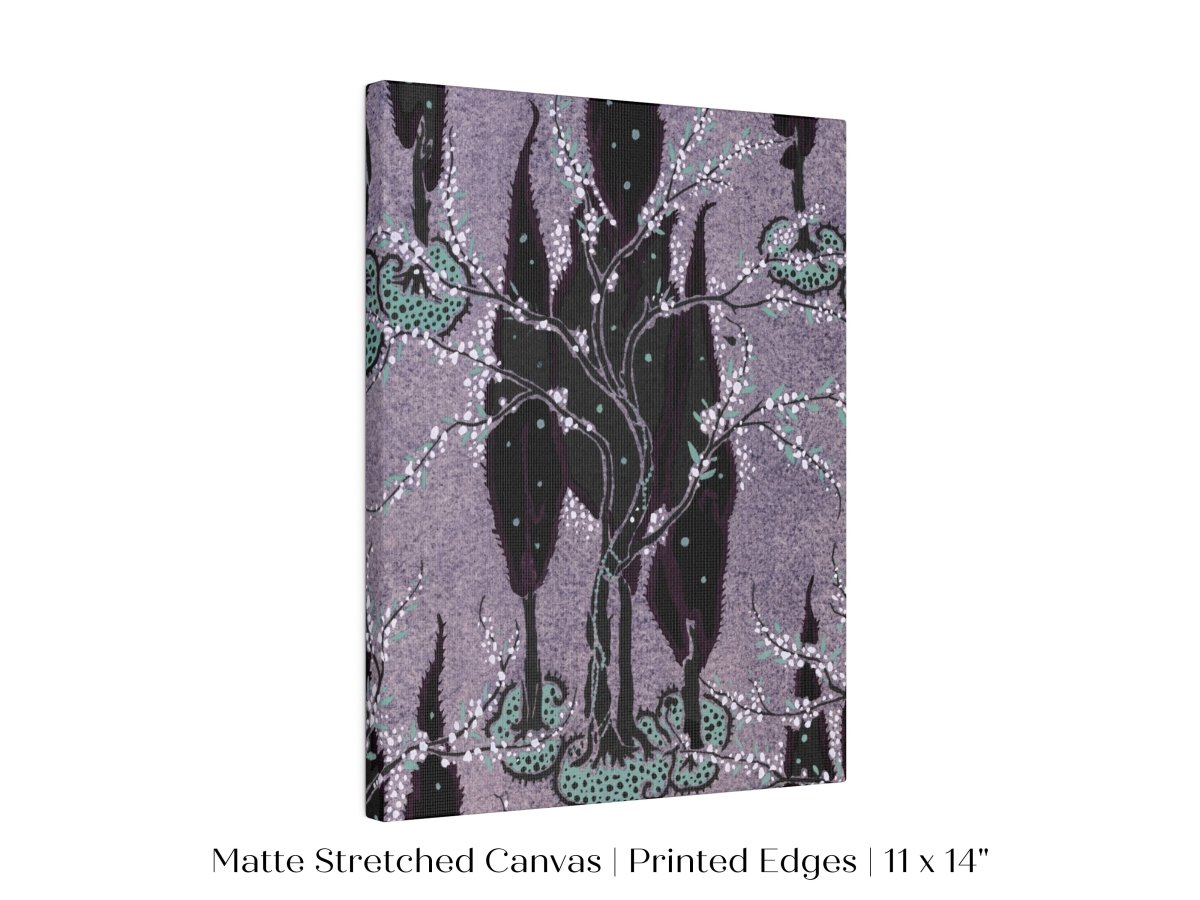 Art Nouveau Oriental Style Pattern | P278 - Single Art Prints - Piccolo Fiore Prints