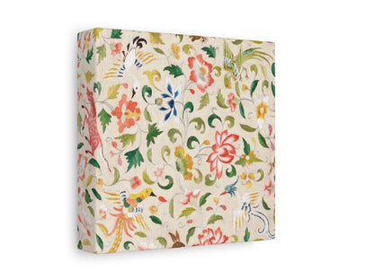 Asian Wildlife | Textile Art Print | P137 - Single Square Art Prints - Piccolo Fiore Prints
