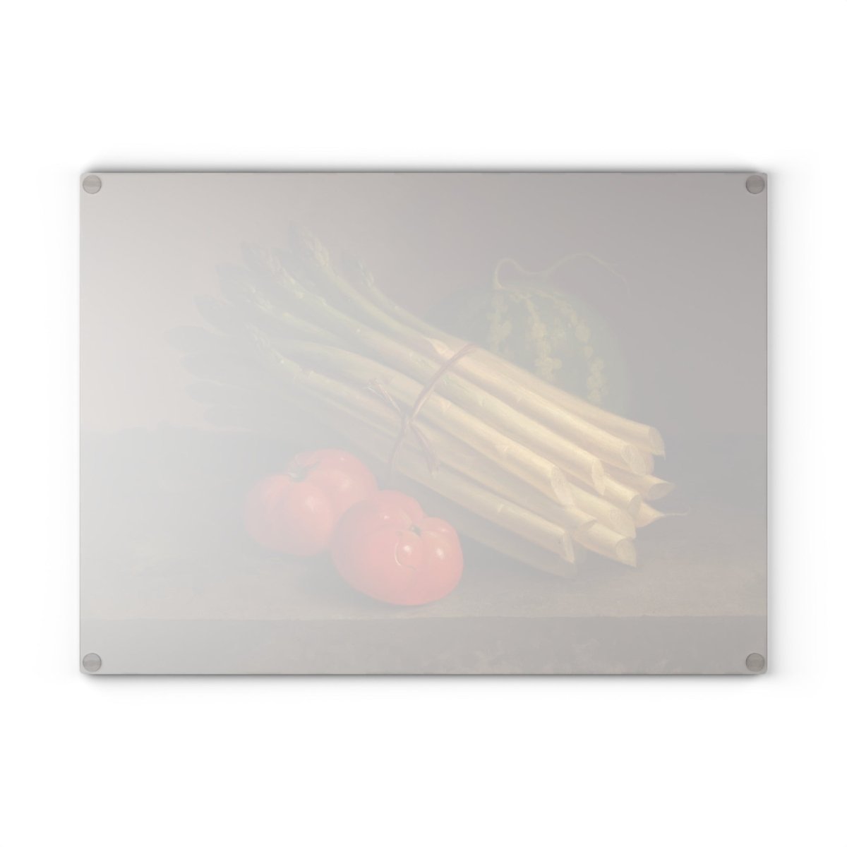 Asparagus | Glass Chopping Board - Glass Chopping Board - Piccolo Fiore Prints