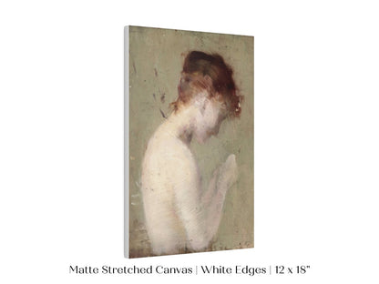 Auburn Nude | P374 - Single Art Prints - Piccolo Fiore Prints