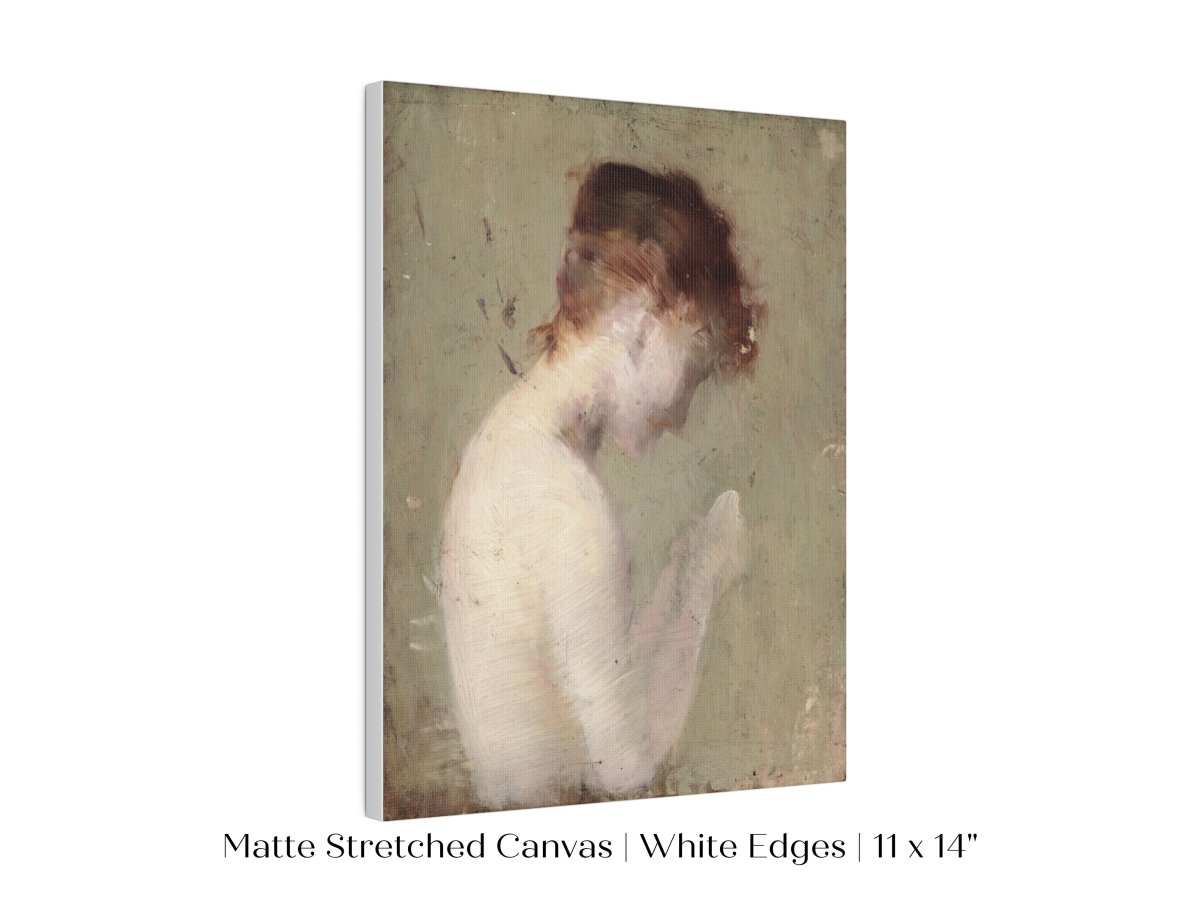 Auburn Nude | P374 - Single Art Prints - Piccolo Fiore Prints