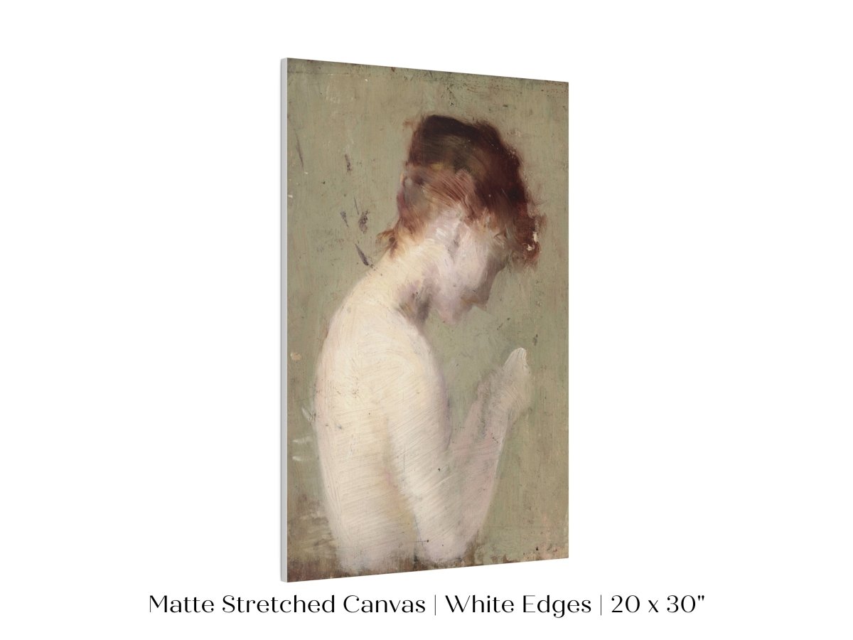 Auburn Nude | P374 - Single Art Prints - Piccolo Fiore Prints