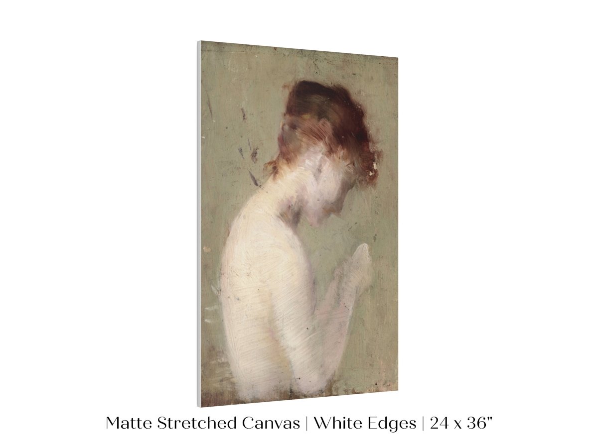 Auburn Nude | P374 - Single Art Prints - Piccolo Fiore Prints