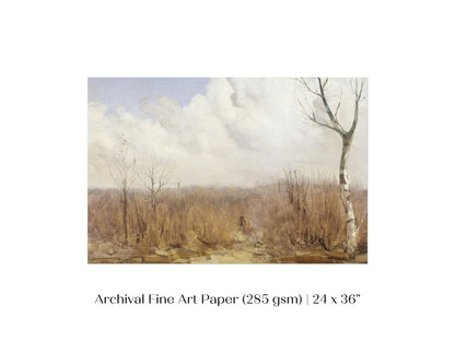 Autumn Day in the Woods | P311 - Single Art Prints - Piccolo Fiore Prints