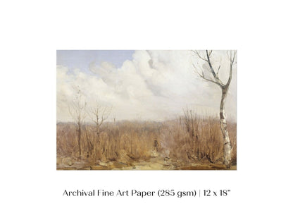 Autumn Day in the Woods | P311 - Single Art Prints - Piccolo Fiore Prints