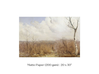 Autumn Day in the Woods | P311 - Single Art Prints - Piccolo Fiore Prints