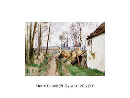 Auvers | P71 - Single Art Prints - Piccolo Fiore Prints