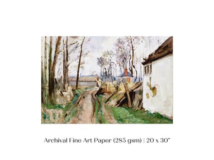 Auvers | P71 - Single Art Prints - Piccolo Fiore Prints