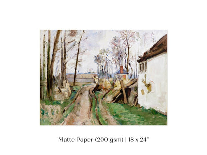 Auvers | P71 - Single Art Prints - Piccolo Fiore Prints