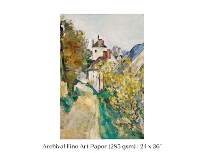 Auvers - sur - Oise | P358 - Single Art Prints - Piccolo Fiore Prints