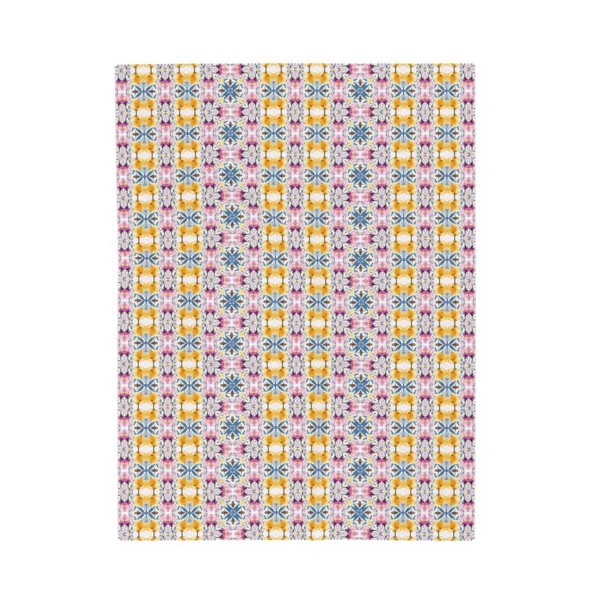 Aztec Check | Minky Throw Blanket - Minky Throw Blanket - Piccolo Fiore Prints