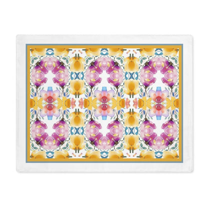 Aztec Floral Arch | Placemat - Cotton Twill Placemat - Piccolo Fiore Prints