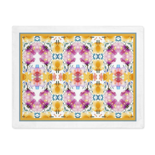 Aztec Floral Arch | Placemat - Cotton Twill Placemat - Piccolo Fiore Prints