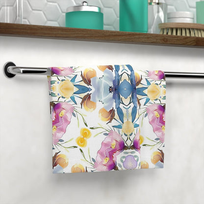 Aztec Floral Bow | Face Towel - Face Towel - Piccolo Fiore Prints