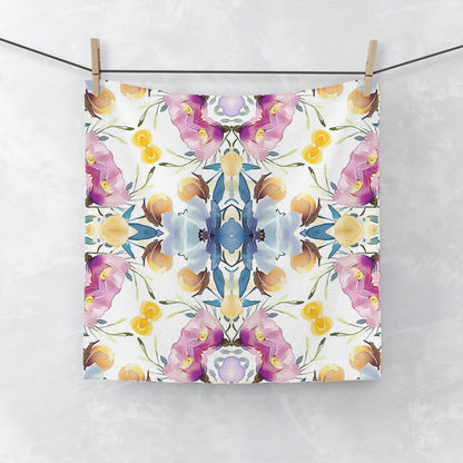 Aztec Floral Bow | Face Towel - Face Towel - Piccolo Fiore Prints