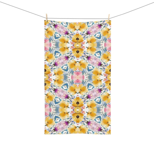 Aztec Floral Bow | Hand Towel - Hand Towel - Piccolo Fiore Prints