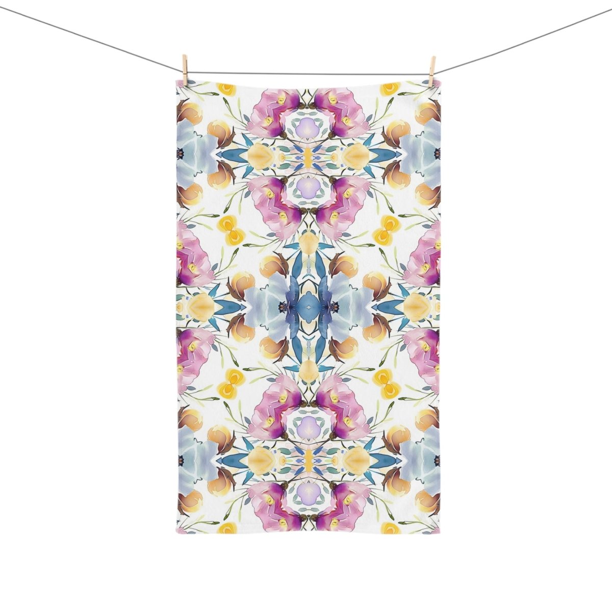 Aztec Floral Bow | Hand Towel - Hand Towel - Piccolo Fiore Prints